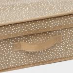 Короб для хранения Доляна Points, 30?28?15 см, бежевый