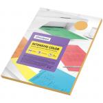Бумага цветная OfficeSpace Intensive Color, А4, 80г/м2, 100л., (оранжевый), IC_38229