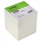 Блок для записей СТАММ Стандарт, 9*9*9см, белый, БЗ-999100