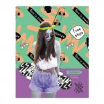 Дневник 5-11 кл. 48 л. ЛАЙТ BG Свободный стиль, матовая ламинация, выб. лак, Д5и48_лм_вл 11444