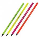 Карандаш ч/г Bic Evolution Fluo HB, заточен., пластиковый, 940757