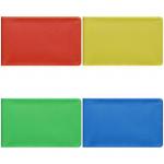 Визитница карманная OfficeSpace на 20 визиток, 65*110мм, ПВХ, ассорти, 235235