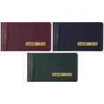 Визитница карманная OfficeSpace на 20 визиток, 65*110мм, ПВХ, ассорти, 255454