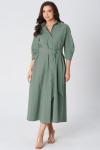 Платье Lenata 16495 серо зеленый