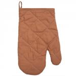 *Рукавичка-прихватка 'Цвет эмоций' 30х17, саржа, 100 % хлопок, 'Кэмел'