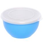 Миска из нержавеющей стали для СВЧ-печи с крышкой 0,45л 12см