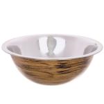 Миска из нержавеющей стали 1,4л 22см цвет Антик