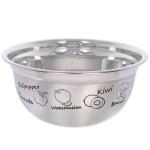 Миска из нержавеющей стали 5л 28*13см с рисунком