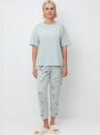 №Е20157 Пижама с брюками Журавли