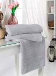 Полотенце махровое 400 г/мкв 40*70 Серый ГЛБ