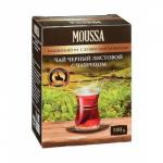 MOUSSA Черный Бакинский № 1 100 г, картон  байховый с чабрецом