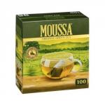 MOUSSA Зеленый 100 пак., картон № 95
