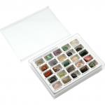 Коллекция минералов 25 самоцветов. в блистерной упаковке, (19-9)