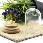 Дерево счастья с лазуритом в стеклянной колбе 53*53*75мм.