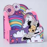 Органайзер для канцелярии, 14?14?16 см, «Минни Маус и единорог»
