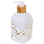 Дозатор для жидкого мыла 380 мл. белый CT008W