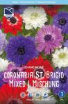 Анемона корончатая Сент Бриджит (Anemone coronaria St. Brigid Mixed), смесь 20 шт