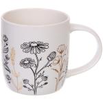 Кружка керамическая 370млЦветочный луг,  микс рисунков
