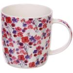 Кружка керамическая 370мл Цветочная мелодия, микс рисунков