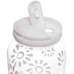 Кувшин пластиковый 3,8л Летний микс в наборе с 4-мя стаканами 650мл