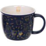 Кружка керамическая 390мл Утренний кофе, микс рисунков