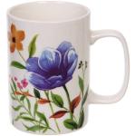 Кружка керамическая 400мл Летние цветы, микс рисунков