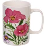 Кружка керамическая 400мл Летние цветы, микс рисунков