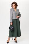 Костюм Aira Style 2417А Серо-зеленый