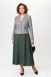 Костюм Aira Style 2417А Серо-зеленый