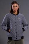 Бомбер Kivviwear 312004 черно-серый