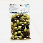 El Greko. Микс из оливок Каламата и Халкидики с чесноком, вакуум, 200г