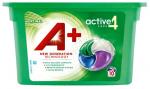 Капсулы для стирки A+ Active 4 caps White (для белого) 10 шт