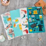 Набор полотенец Доляна «Светлой Пасхи» 35?60 см - 4 шт., 100% хлопок