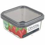 Банка для продуктов пластиковая 0,9л Crystal