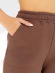 Брюки женские футер начес 3-х нитка пенье "РОКСИ" ШОКОЛАД