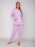 Костюм женский велюровый с брюками "АИША" СИРЕНЬ