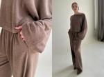 Брюки  WOOL042/04/Коричневый