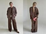 Брюки  WOOL042/04/Коричневый