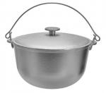 Казан алюмин поход 10л мет/крыш с ручкой Гардарика