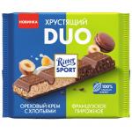 Ritter Sport DUO Молоч. Ореховый крем с хлопьями и француз.пирожное, 218 г
