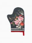 Варежка-прихватка Flowers 20?28 см, саржа, 100% хлопок, ватин 250 г/м?