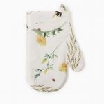 Варежка-прихватка Этель «Одуванчики» 20?27 см, 100% хлопок, саржа 178 г/м?