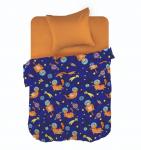 КПБ 1.5 перкаль "WENGE" Kids (70х70) рис. 60097-1/0222-63 Astronaut cat