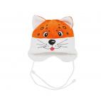 Шапочка велюровая Леопард