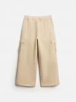 Брюки детские для девочек Jordans_pn бежевый