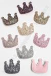 Патч 3D с блестками "Корона" 5,5*4,5 см (30 шт) SF-3163, ассорти
