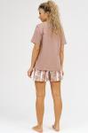 Пижама "Амалия", шорты (капучино)