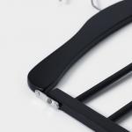 Плечики - вешалка для брюк и юбок LaDо?m Bois, сорт А, многоуровневая, широкие плечики, 38.5?1.2?34 см, дерево