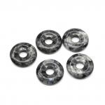 Бусина бублик из лабрадора 18*4мм, 1шт