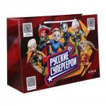 BY Русские Супергерои Пакет подарочный бумажный, 42x30x15 см, 6 +